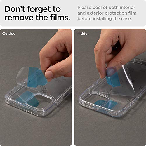 Image of Spigen for iPhone 12 Mini Case, Ultra Hybrid [No Magnet Ring][Anti-Yellowing] - Crystal Clear
