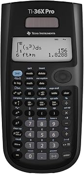 Texas Instruments TI-36X Pro Engineering/Scientific Calculator | 9.7 Inch | Black.