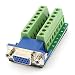 D-SUB DB15 Female 15Pin Jack Port to Terminal Breakout Board Connector