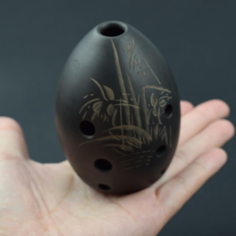 Ocarina per principianti Xun, Ocarina, Ocarina piccola a otto fori, strumento musicale tradizionale cinese, artigianato dipinto a mano, adatto a bambini e adulti