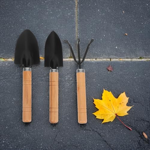 Set de 3 herramientas de jardinería para plantas y flores miniatura 6
