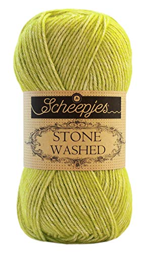 Scheepjes - Scheepjes Stone Washed 827 Peridot Yarn - 1x50g