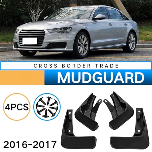 Garde boue de voiture Audi A6L 2016-2017 accessoires haut de gamme - 4