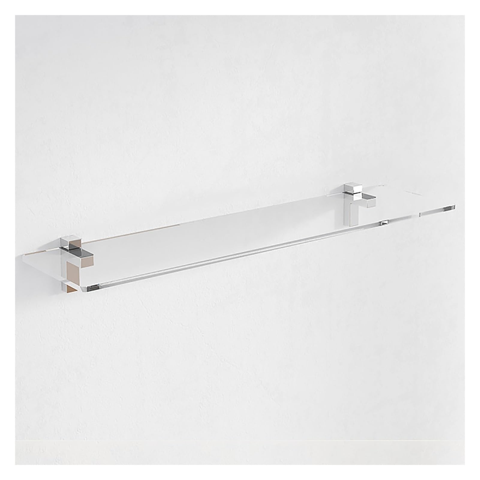 Estantes flotantes para pared, Estante acrílico for colgar en la pared, estante flotante for baño/sala de estar/cocina/cuarto de ducha, estante de pared organizador de perfumes/cosméticos/baño/suminis