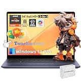 Dell Inspiron 14 2-in-1 Laptop - AMD Ryzen 5 8640HS( Intel i7-1255U), 14' IPS LED FHD Display, 32GB DDR5, 1TB SSD, Backlit KB, Fingerprint, Win 11 Pro, Office License, w/DVD Drive