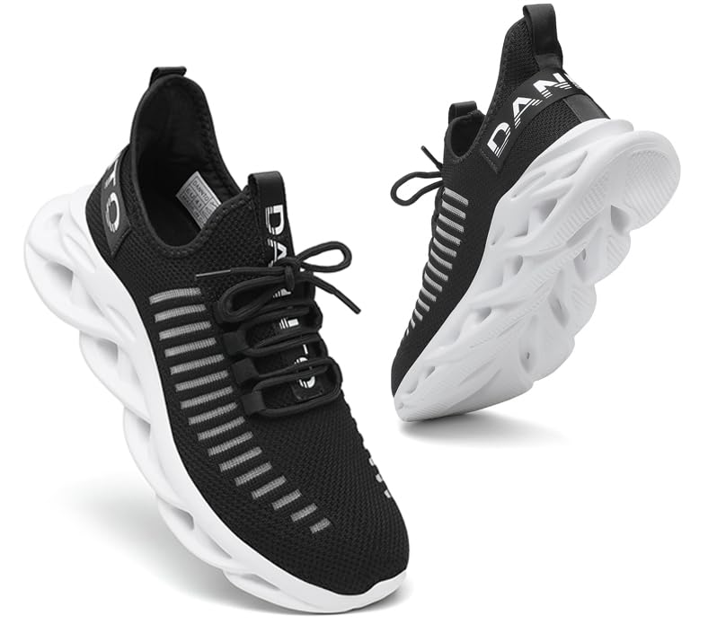 Dannto Scarpe da Ginnastica Uomo Donna Sneakers Running Sportive Basket Outdoor Respirabile Mesh Scarpe da Corsa Tennis Fitness Unisex