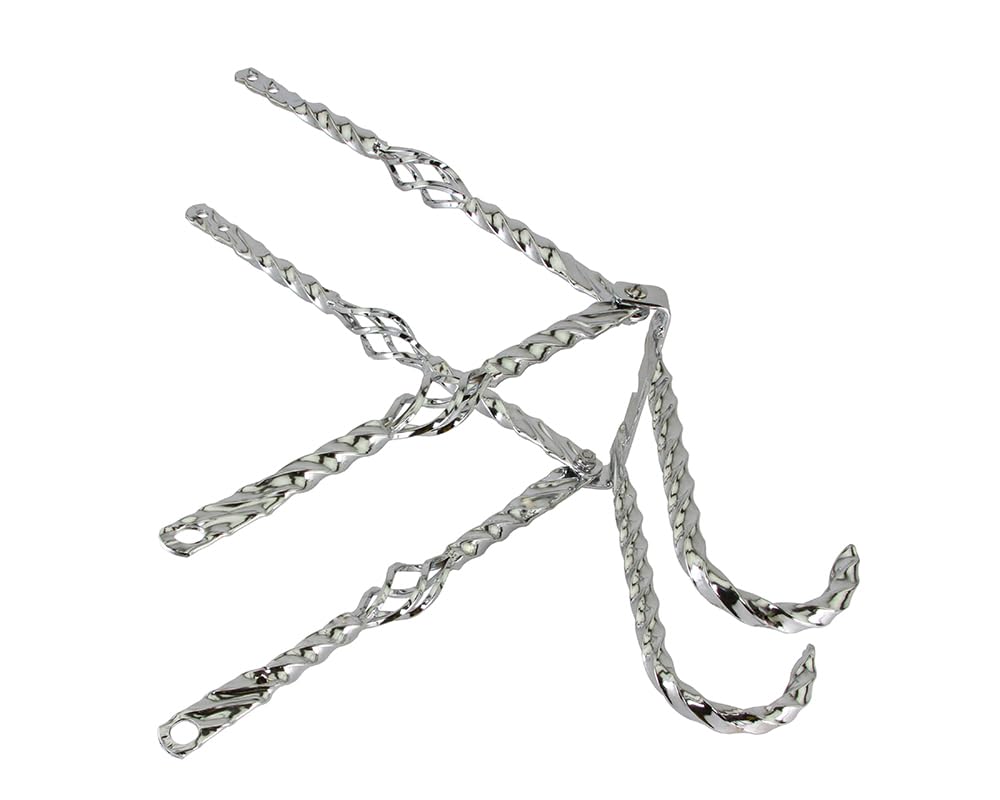 Lowrider Bike 20 Cage Square Twisted Continental Kit Chrome.