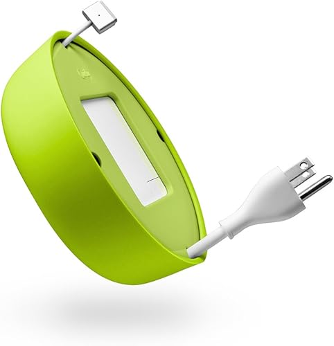 Quirky Powercurl V2 POP - Organizador de cables de 60 W, color verde (PPRCP-60GN)