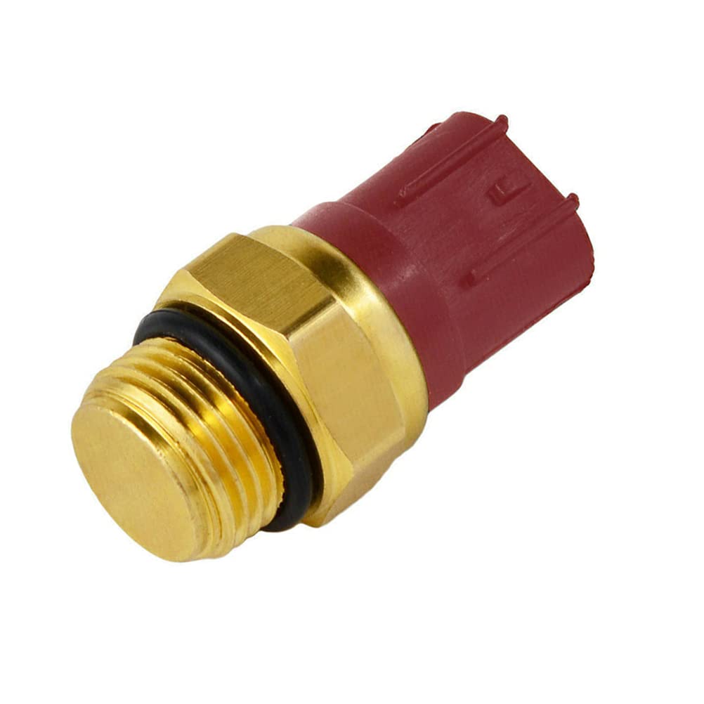 Radiator Fan Thermo Sensor Switch Compatible with Suzuki King Quad 500 LTA500X 2009-2014 King Quad 750 LTA750X 2008-2013 King Quad 450 LTA450X 2007-2010 King Quad 700 LTA700X 2005-2007