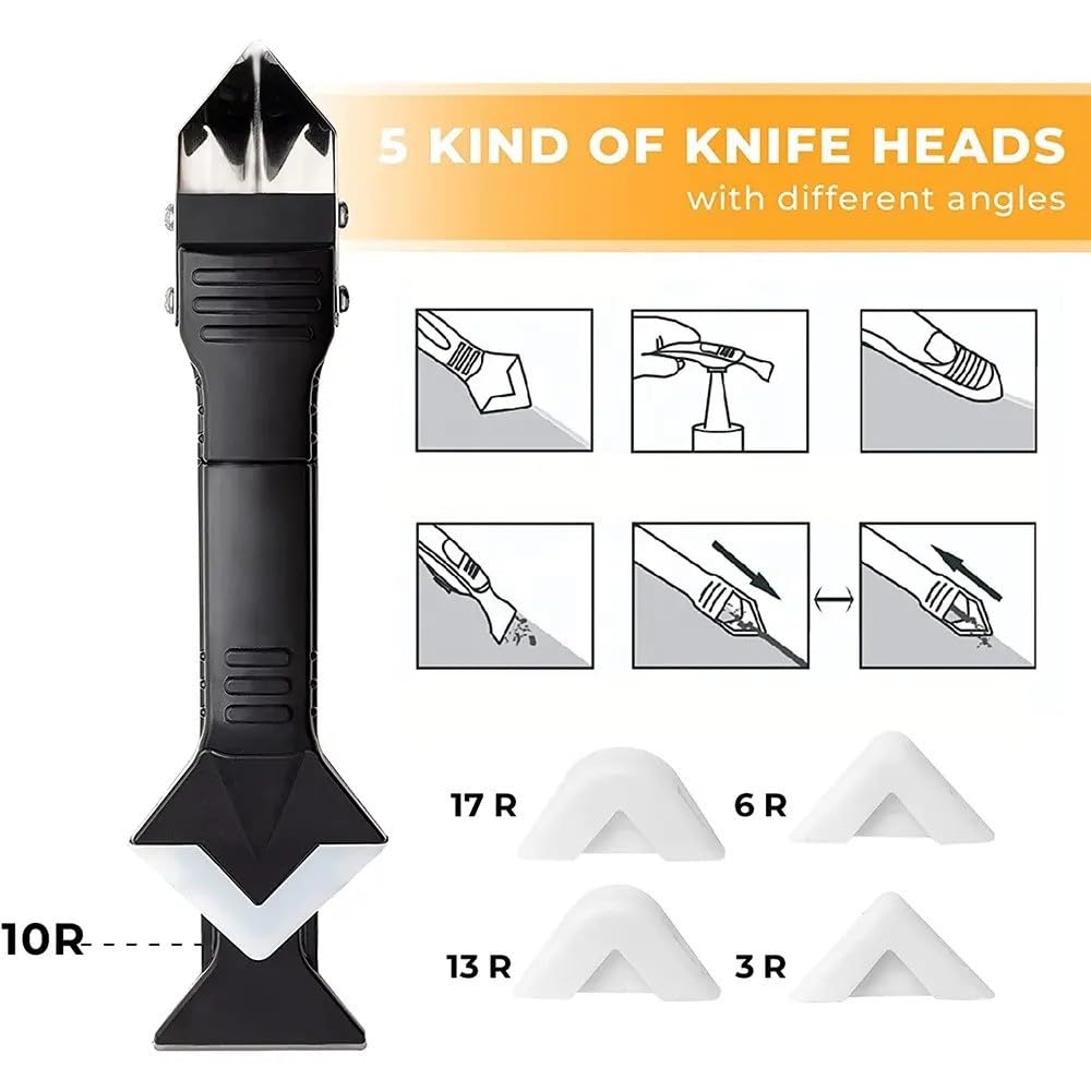 Nationwide Fire Specialists 9-Piece Silicone Sealant Removal Tool Kit - Image 3