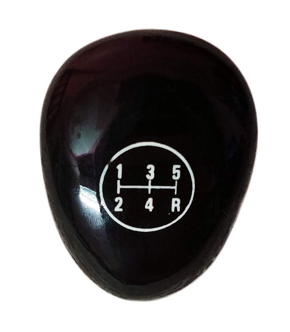 Zep+ Gear Shift Knob Compatible for Manual as Well as Gear Automatic I Gear Silver I Wrapped Gear I Gear Shift Knob I Gear Compatible for Manual I (Wooden_Finish_Knob_Gear)