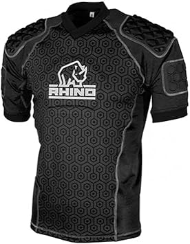 Rhino Pro Body Protection Top Adult Black - Large