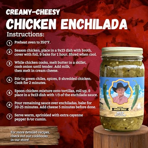 Kent Rollins Hatch Green Chile - Hatch Green Chili Sauce Made with Roasted Green Chiles, Lime Juice, Salt, & Garlic - Ideal for Beef Goulash, Chicken Enchiladas, Pork Stew, & Other Dishes - 16 fl oz - Image 5