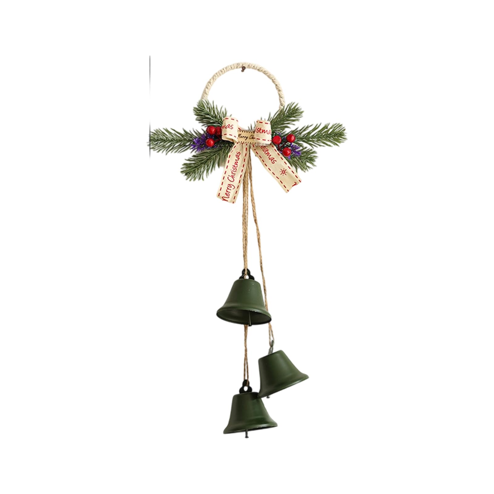 Xjdzineq Rose Traditional Artisanal Carillons for Cyclical Interior Decoration Christmas Tree Wedding Event Rural Hanging Addons Artisanal Vintage Carillons Deck