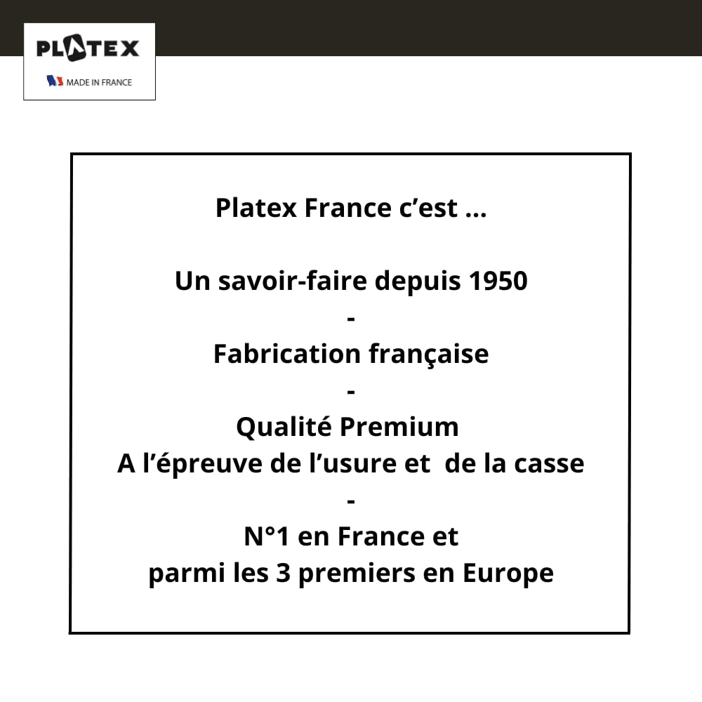 Platex - Plateau de service rond Old Green 45 cm - Fabriqué en France - Plateau décoratif design pour la table - Plateaux élégants - Antidérapant, Disponible en plusieurs couleurs