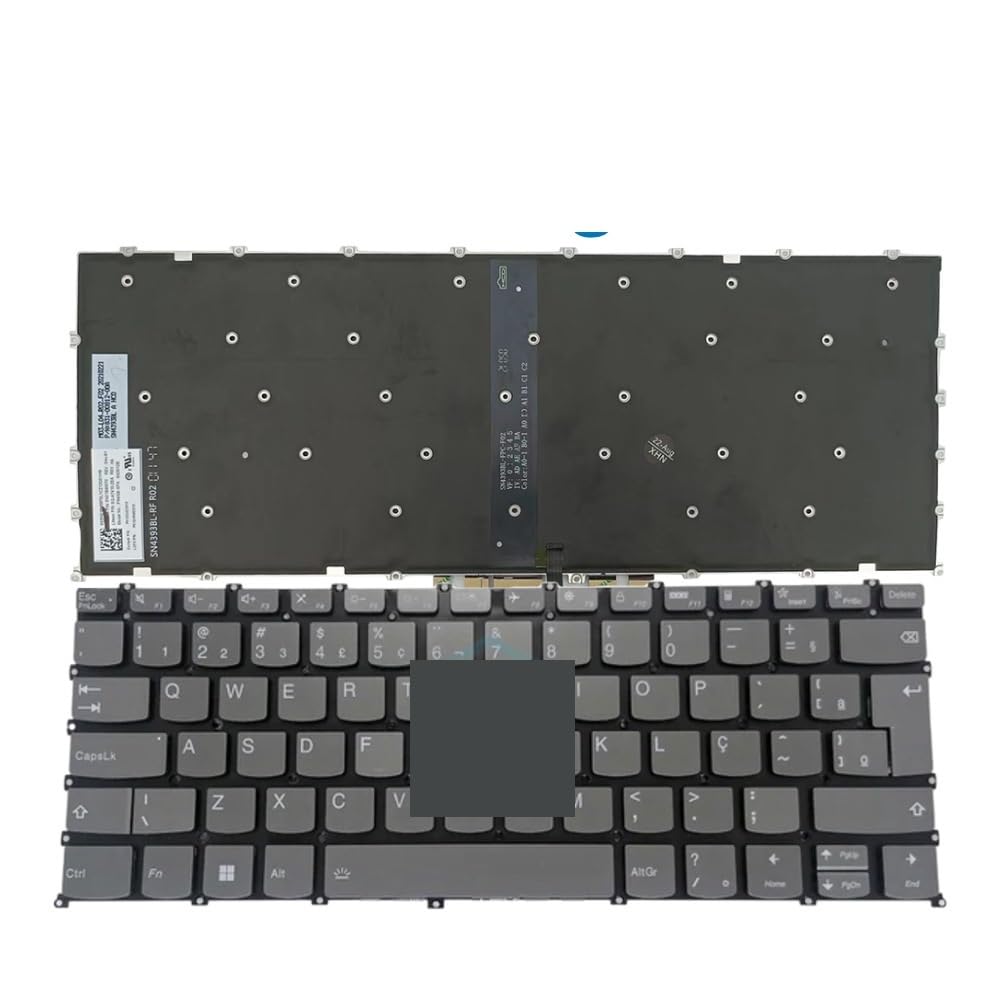 Clavier rétroéclairé PT-BR ordinateur portable Lenovo Flex 5 - 2