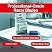 Feather - Nape Blades - Single Edge Guarded Replacement Blades – Fits Feather Nape & Body Razor – For Thinning, Layering, Precision Styling & Body Hair Removal – Japan Made - 10 Pack