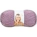 Lion Brand Yarn 861-145 Vanna's Glamour Yarn, Purple Topaz