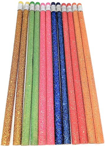 Lápices Zugar Land ideales para manualidades y dibujo escolar con 96 piezas y purpurina multicolor 4