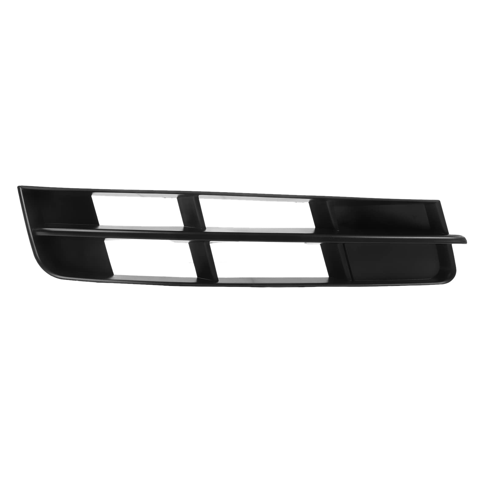 Front Bumper Lower Grille, Bumper Lower Turn Signal Grill Anti-Scratch Decorative ABS Auto Replacement Part Black for Q7 Standard Bumper 2010-2015 (Right AU1039112)
