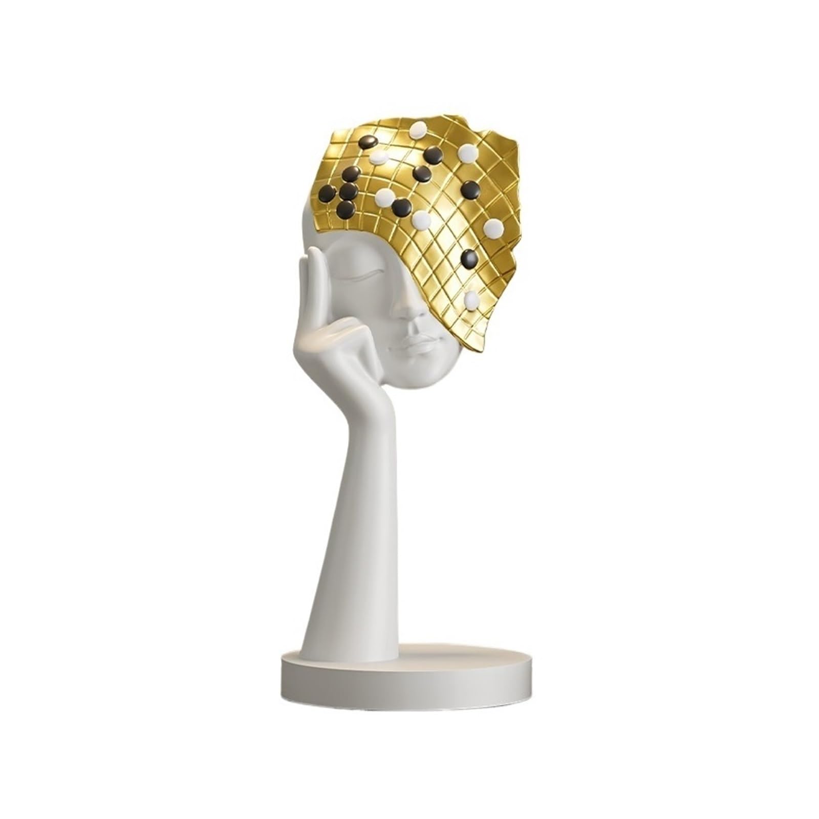 QINGGANG-0224 Desktop Decorations Creative Art Abstract Figure Sculpture Ornaments Nordic Light Luxury Office Decoration