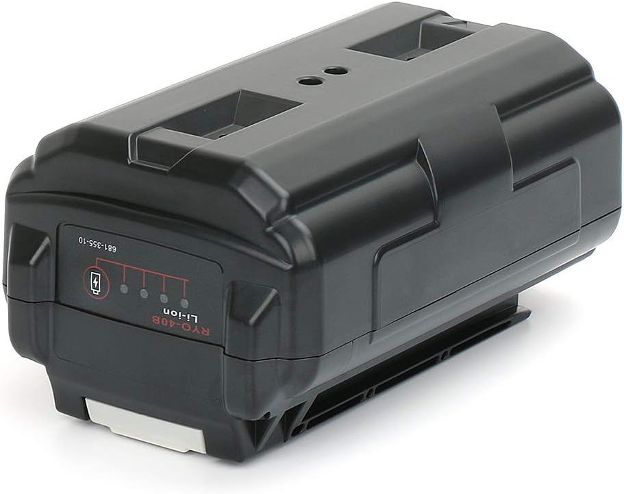 PowerGiant 40V 3.0Ah Lithium Ion Battery for Ryobi OP4026 OP4026A OP4030 with Onboard Fuel Gauge