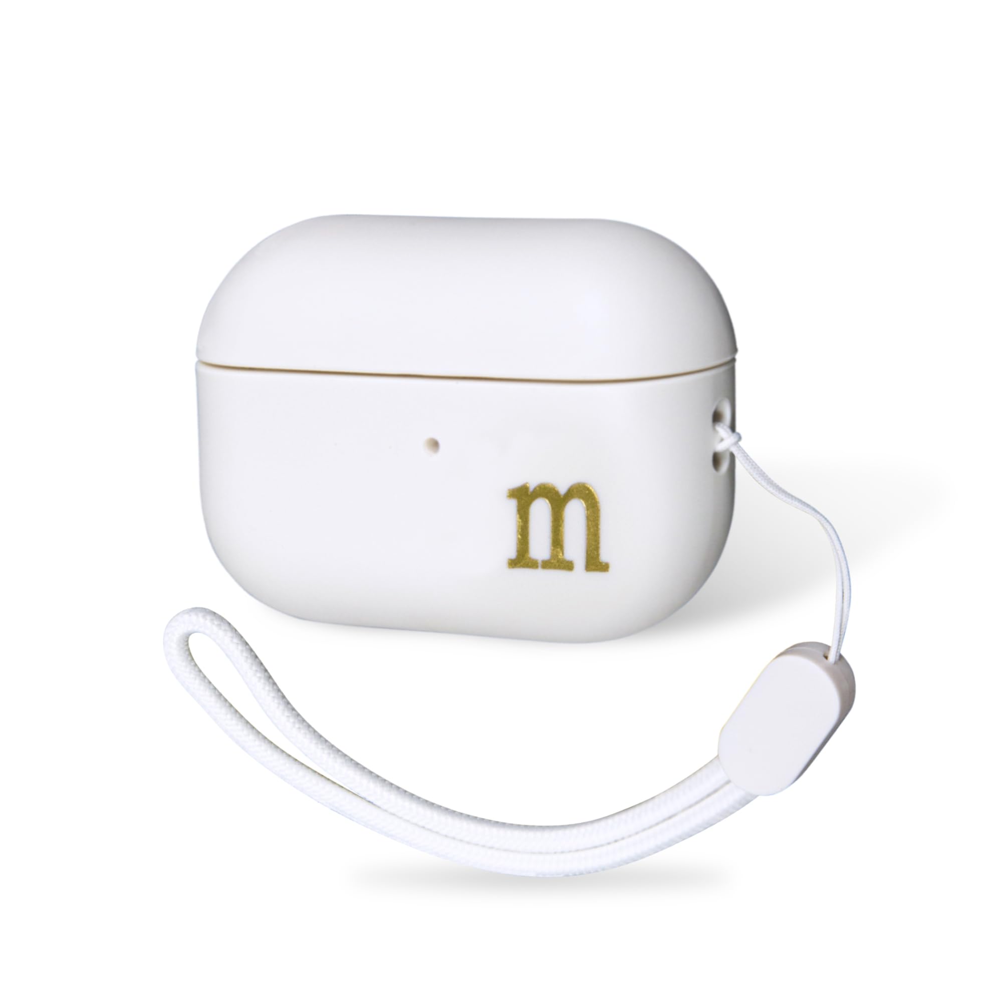 COLLECTIVE HOME - AirPods Pro 1st & 2nd Gen Case, Personalized Letter Design, Elegant & Secure with Lanyard, Premium TPU Material, Ideal for Stylish
