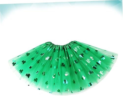 Miniatura 3 de ERINGOGO 1 disfraz de San Patricio, traje del día de San Patricio, vestido verde, disfraz de trébol, tutú verde, disfraz del día de San Patricio,
