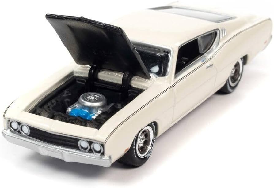 Amazon.com: 1969 Torino Talladega Wimbledon White with Matt Black Amazon.com: 1969 Torino Talladega Wimbledon White with Matt Black