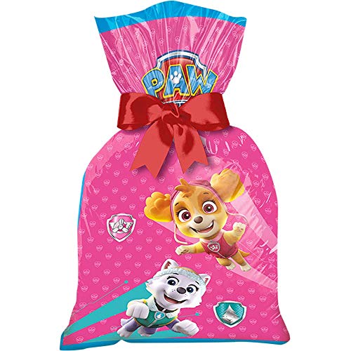 Regina Festas Sacola Plastica Patrulha Canina Core 12 Un.