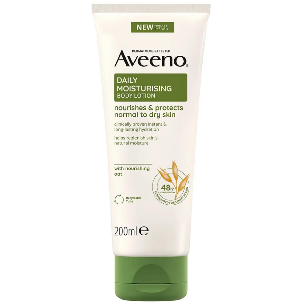 Aveeno Moisturising Body Lotion Daily Use 200ml Amazon.de Beauty