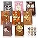 JeVenis 24 STÜCKE Woodland Animal Party Favors Taschen Waldtier Geburtstagsparty Supplies Woodland Creatures Party Geschenktüten Woodland Baby Shower Party Supplies