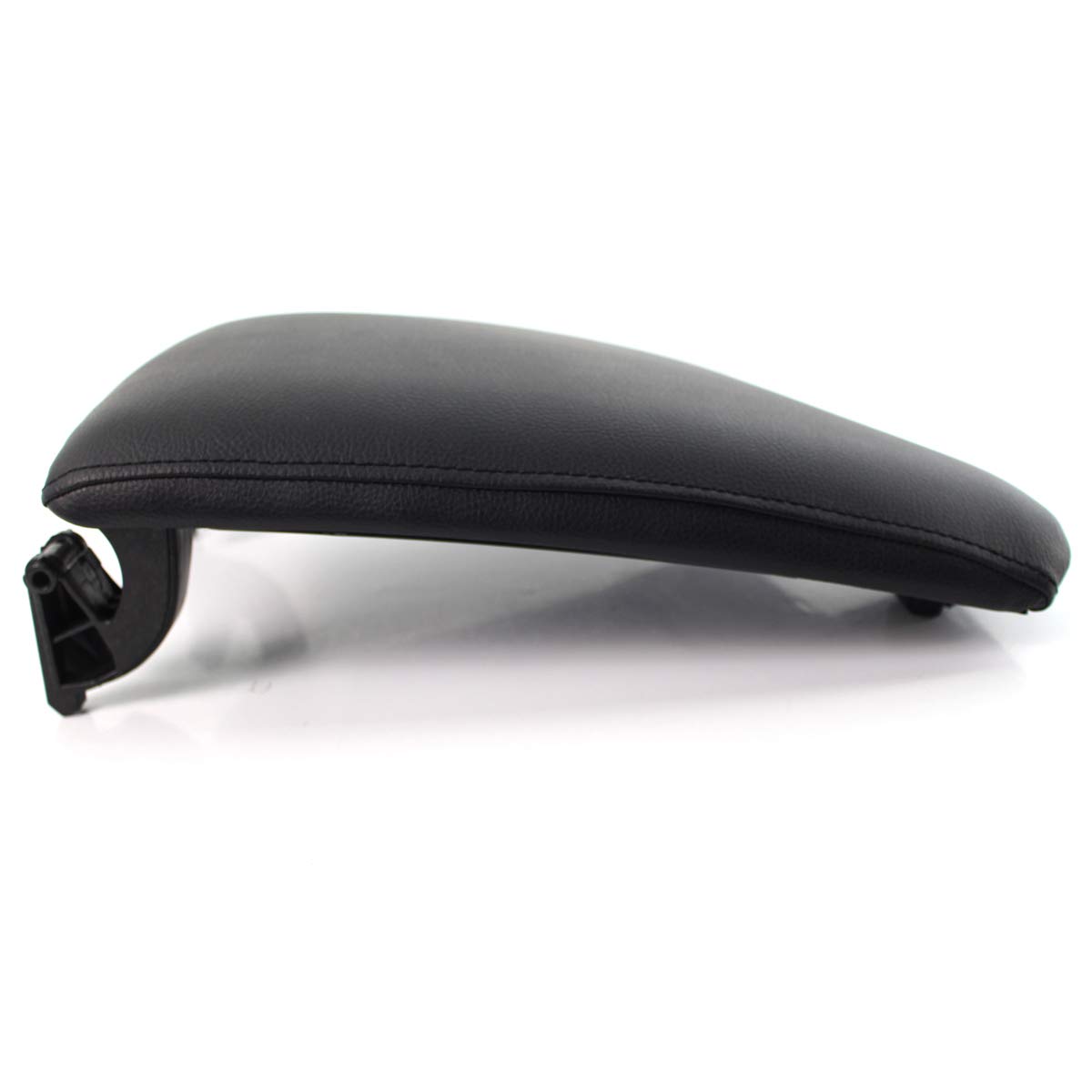 Housse D'accoudoir Console Centrale BMW E90 E91 E92 E93 - Cuir Synthétique Noir, Référence 51169134486