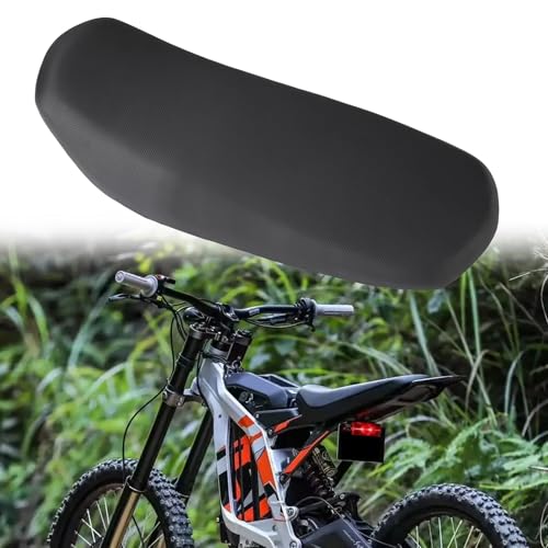 Surron Light Bee X Electric Dirt Bike Seat - Waterproof Motorcycle Seat Cushion Universal Fit for Sur Ron Black Edition Compatible with Sur Ron Light Bee Surron S/X Segway X160/X260 Black