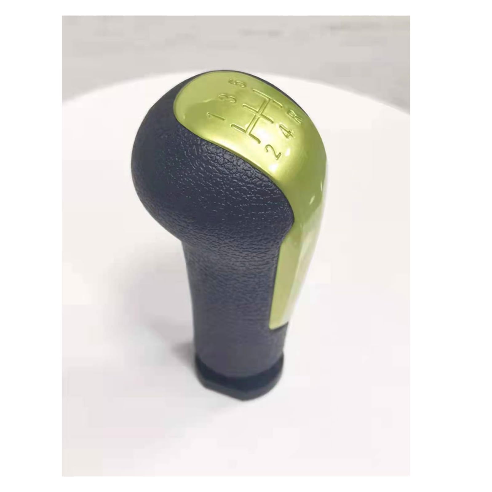 Wphlyz Knob Only Head Change Lever Knob For For Spark 2011 2012 2013 2014 Green Cap 5 Speed Gear Shift Lever Knob Cover Boot Gaitor Manual Gearbox Handball(Knob Only)