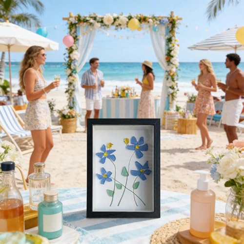 Decoración costera con cuadro de cristal de mar para salón y dormitorio moderno 4