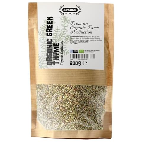 Apsogo Organic Dried Thyme from Greece Cover