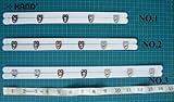 No.1-5 Locks Corset Basque Fastener - Straight 27.5cm