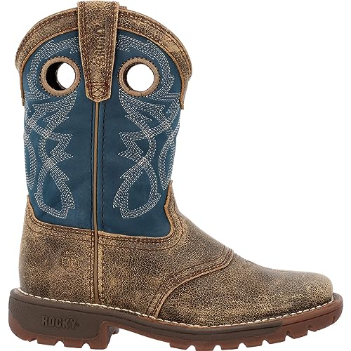 ROCKY Little Kids’ Legacy 32 Waterproof Western Boot Size 13(M)