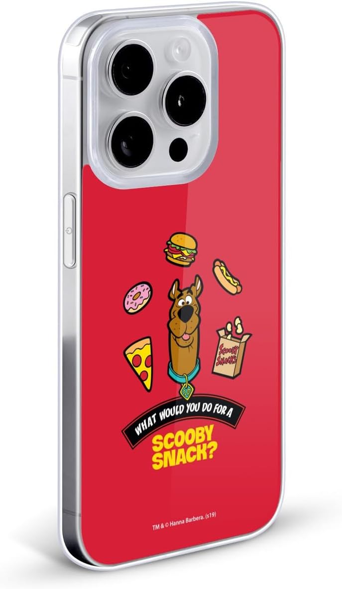 Head Case Designs Officially Licensed Scooby-Doo Snack Scooby Gel Case [Military Grade Protection] Compatible with Apple iPhone 11