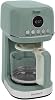 BergHOFF Gem Retro Filter Coffee Machine – 900 W, 1.5 L Glass Teapot | Mint Green