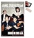 Bundle - 2 Items - One Direction Made In The AM Poster - 91.5 x 61cms (36 x 24 Inches) and a Set of 4 Repositionable Adhesive Pads For Easy Wall Fixing