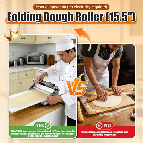 Commercial dough sheeter machine