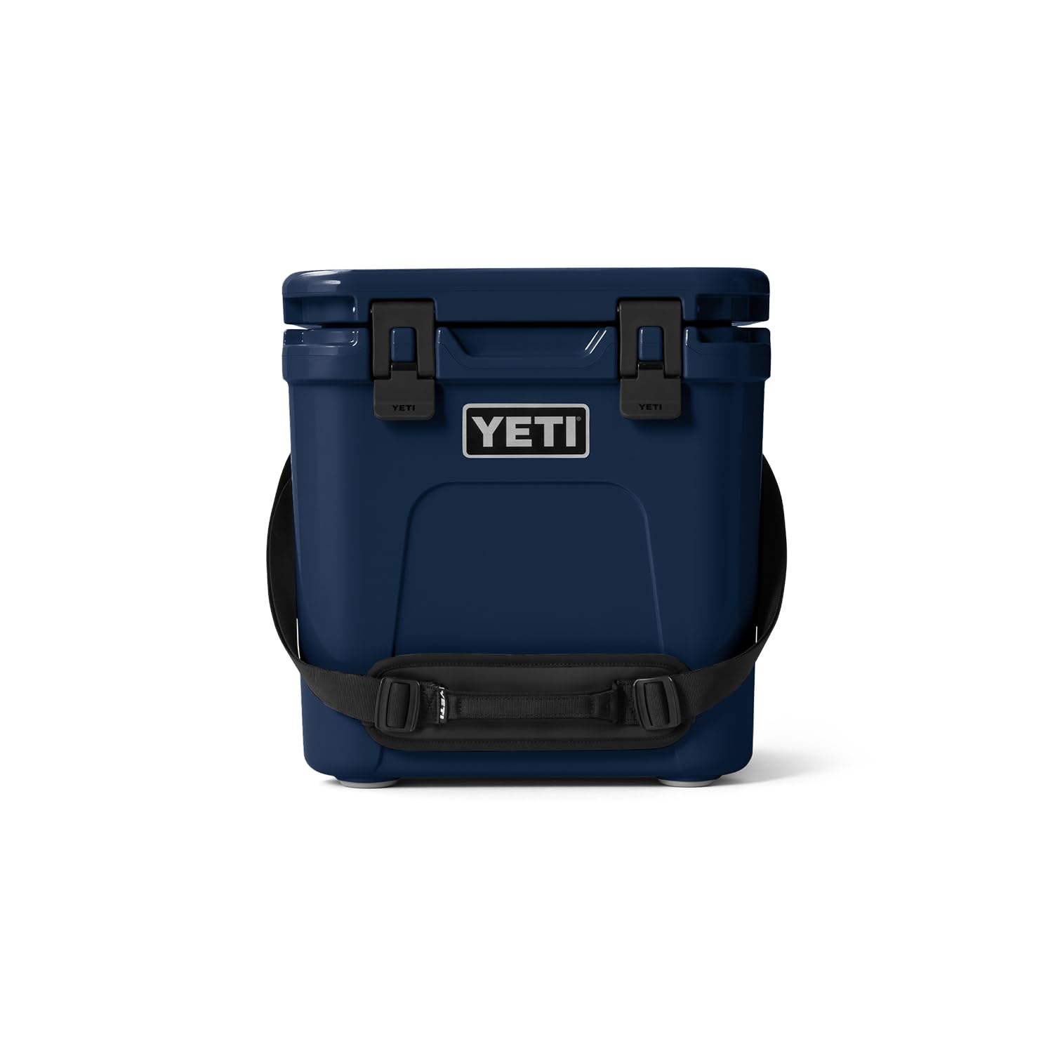 yeti roadie 24 2.0 hard cooler with doubleduty shoulder strap and drain plug