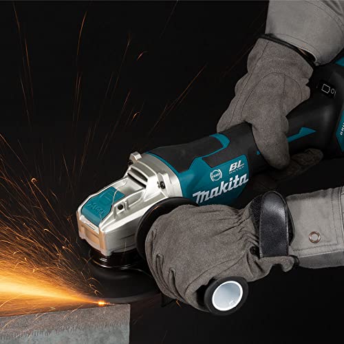 Makita DGA519Z 18 V Li-Ion LXT 125 mm bürstenloser X-Lock-Winkelschleifer – Batterien und...