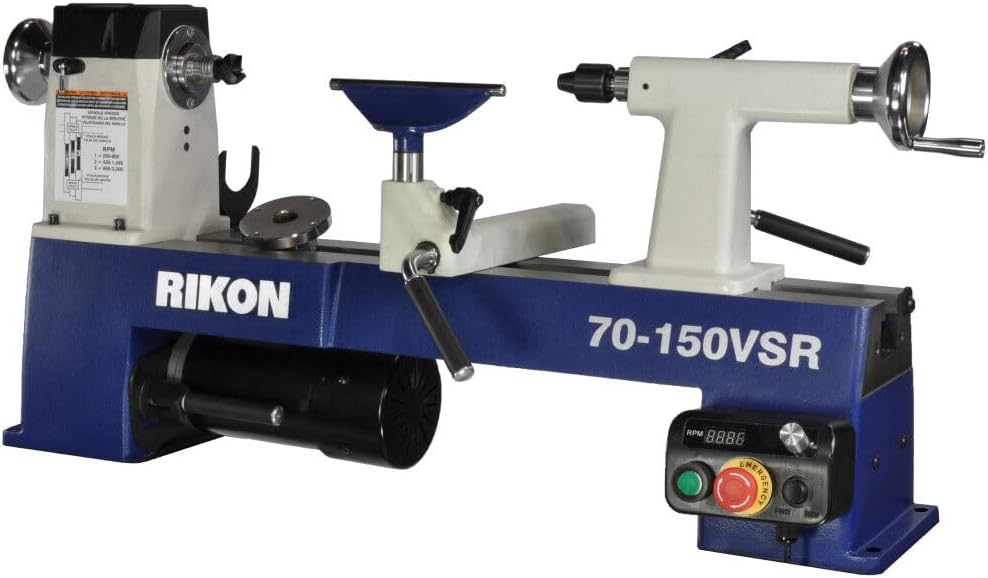 RIKON Power Tools VSR MIDI Lathe (RIK-70-150VSR)