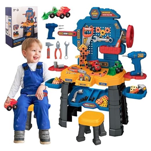 Neatki Interactive DIY Kids Tool Bench Set