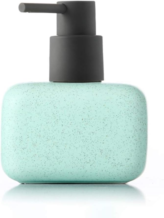 Soap Dispenser,250ml Shampoo Hand Sanitizer Empty Bottle with ABS Press Pump, Kitchen Countertop Liquid Emulsion Container,9.5x6.7x12.9cm