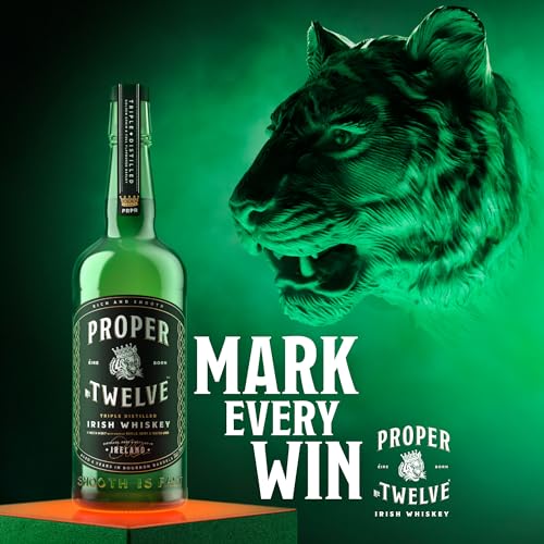 Proper No. Twelve Whiskey 40% vol. (1 x 0,7l) | Triple Distilled Whiskey aus Irland