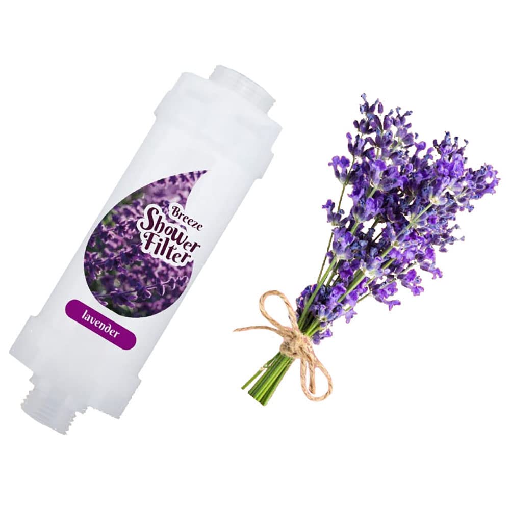 Home Pro Breeze Fragrance Bath Filter Lavender Scent, Aroma Scent Filter, Vitamin C, Rejuvenate Skin, 2994,